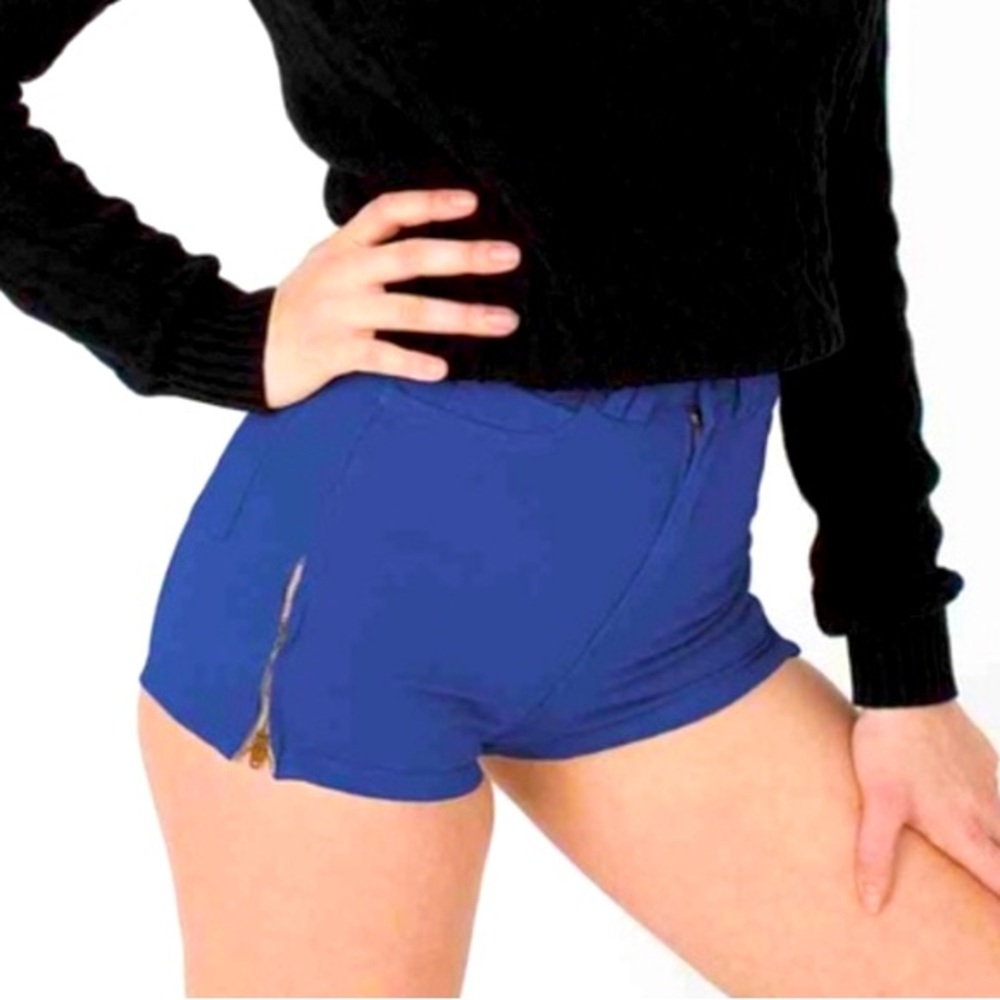 American Apparel High Waisted Side Zipper Shorts – SIZE 26/27
